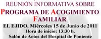 PROGRAMA DE ACOGIMIENTO FAMILIAR